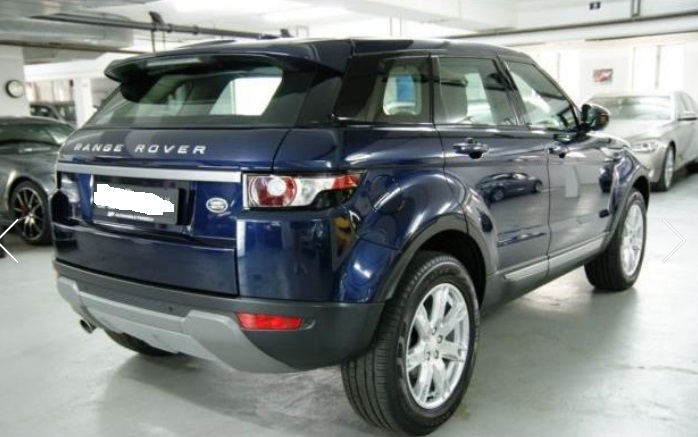 lhd car LANDROVER RANGE ROVER EVOQUE (01/04/2014) - 